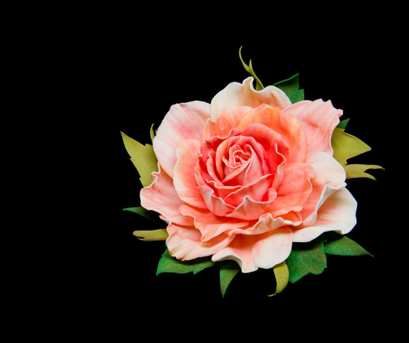 Роза из фоамирана (2)